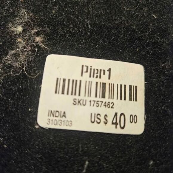 Pier 1 Metal Green Candlestick Candle Holder 25" - Picture 6 of 6